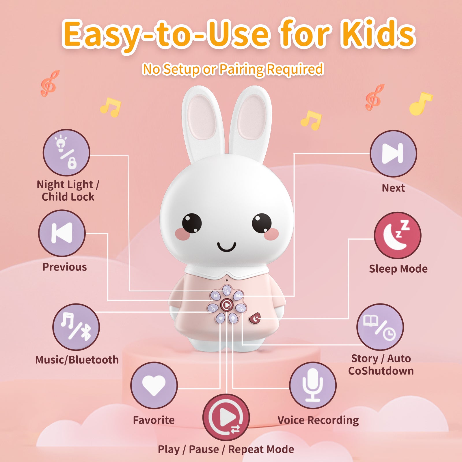 alilo Honey Bunny G6 Pro Story & Music Player