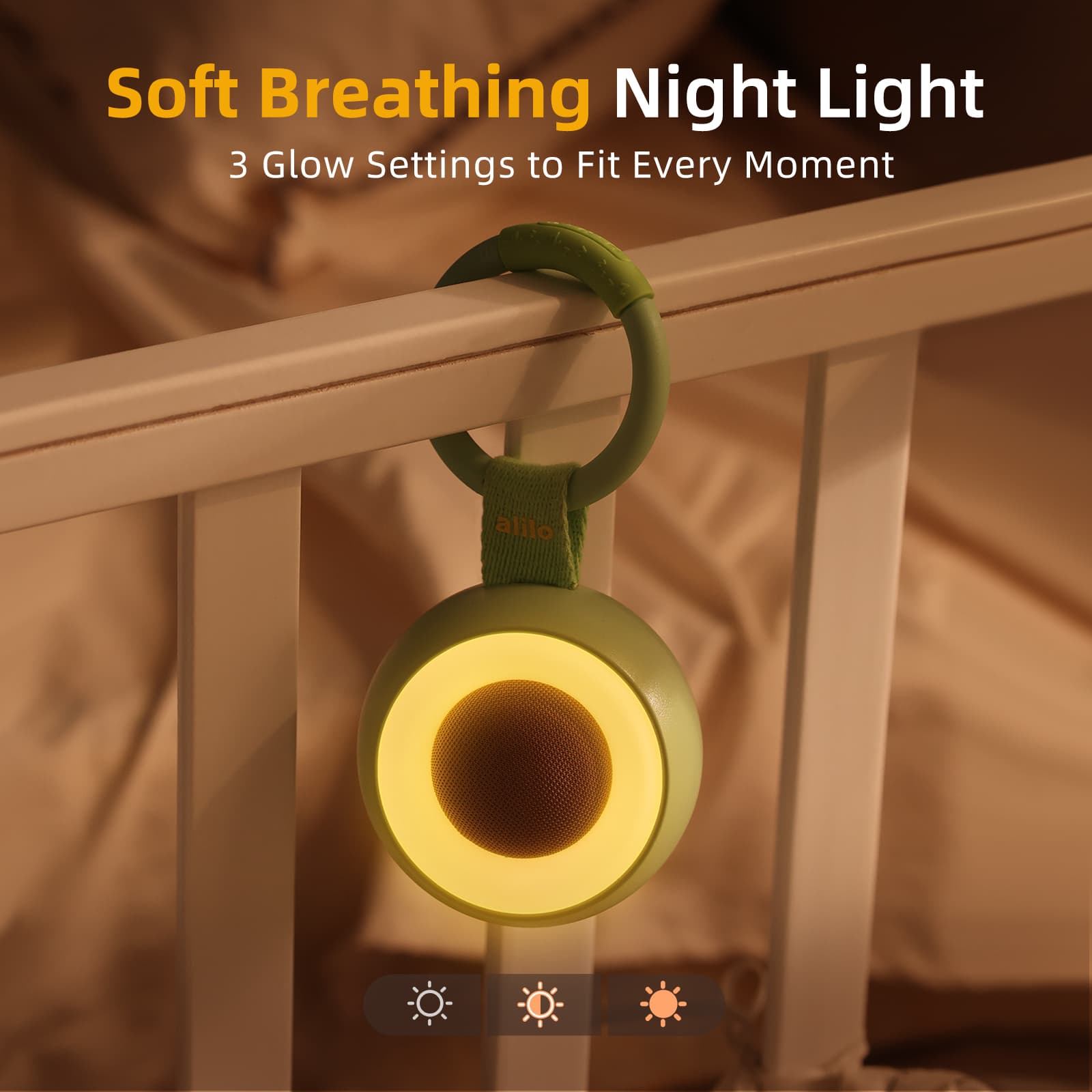 alilo Pocket Soother White Noise Machine for Baby