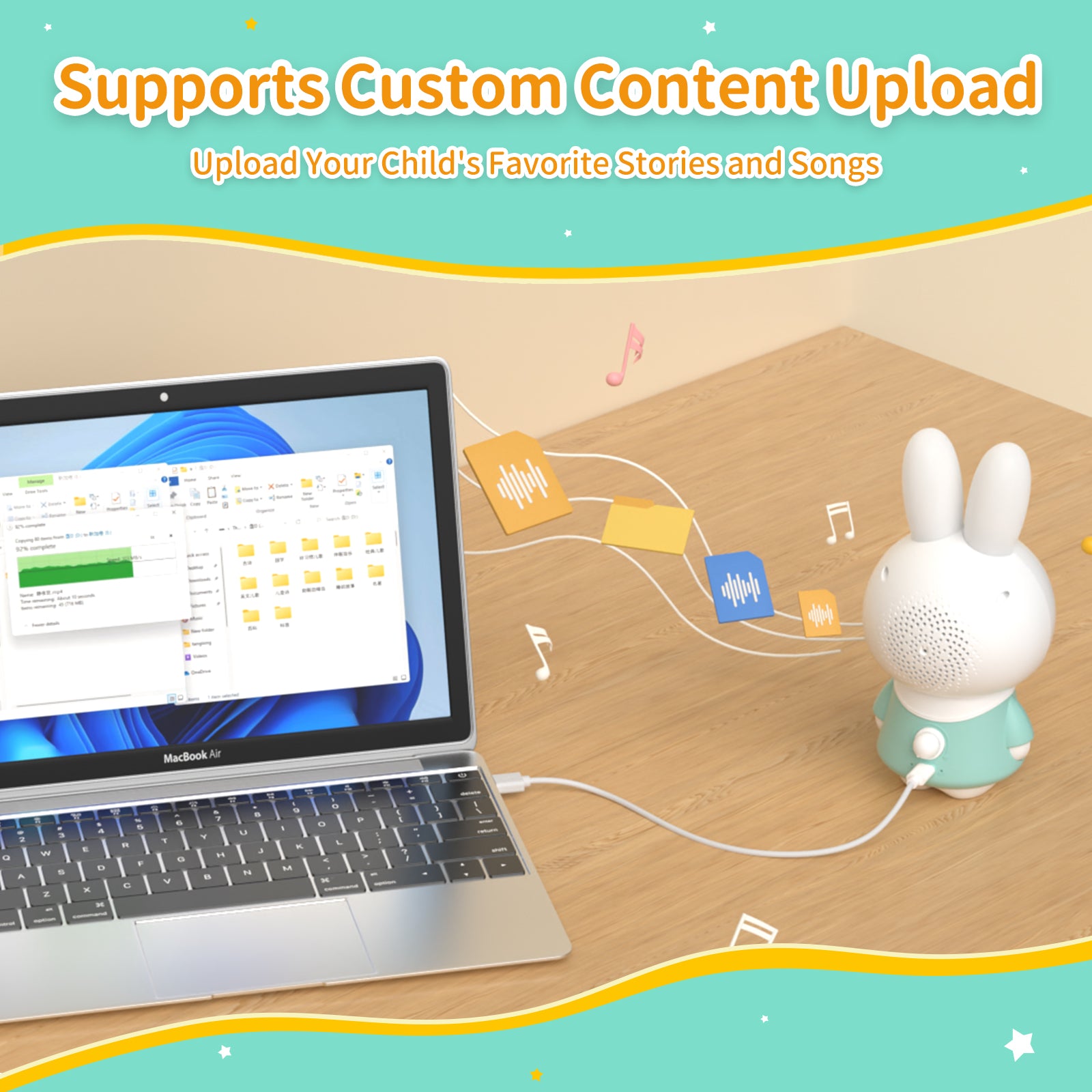 alilo Honey Bunny G6 Pro Story & Music Player