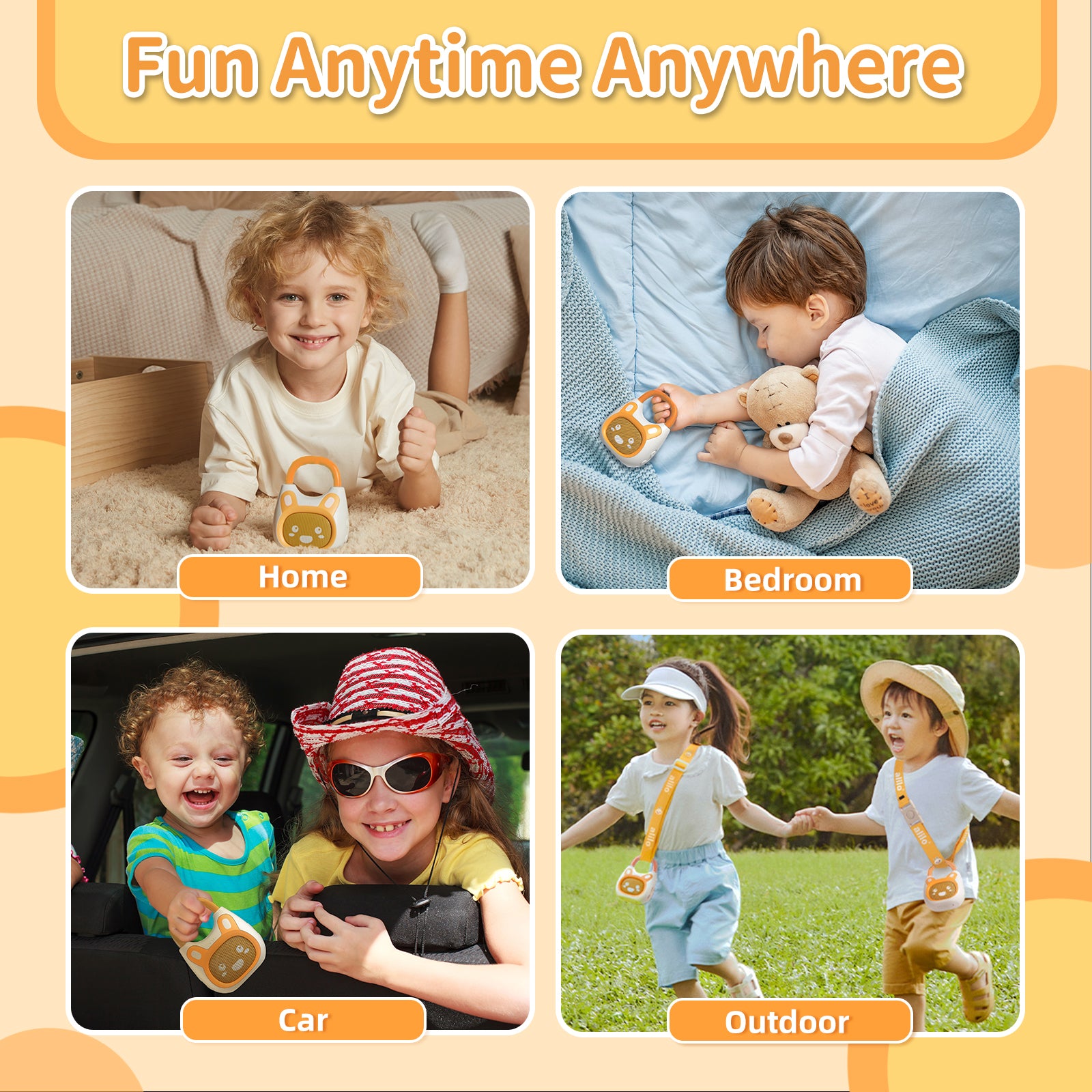 alilo Pocket Bunny Portable Story Music Player