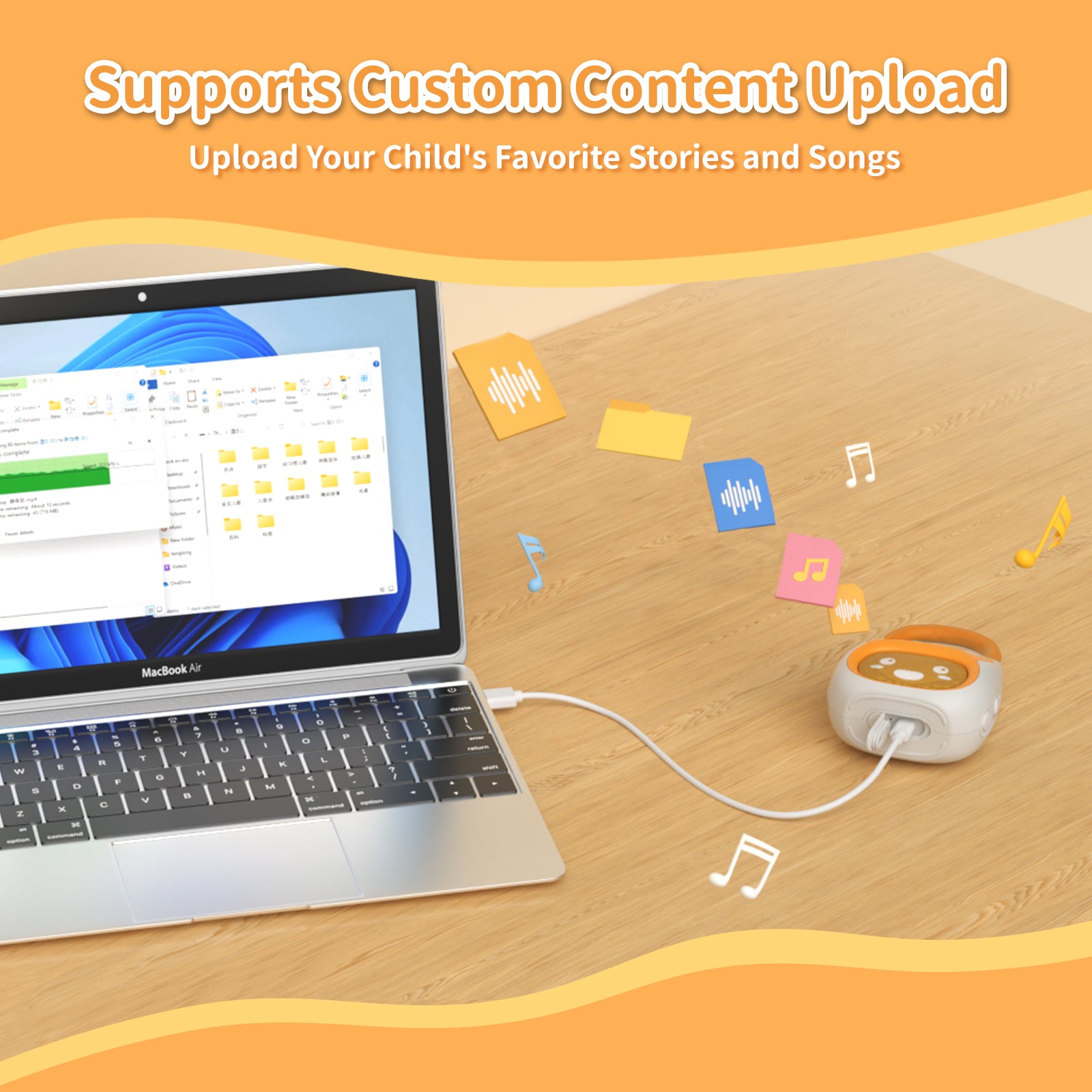 alilo Pocket Bunny Portable Story Music Player