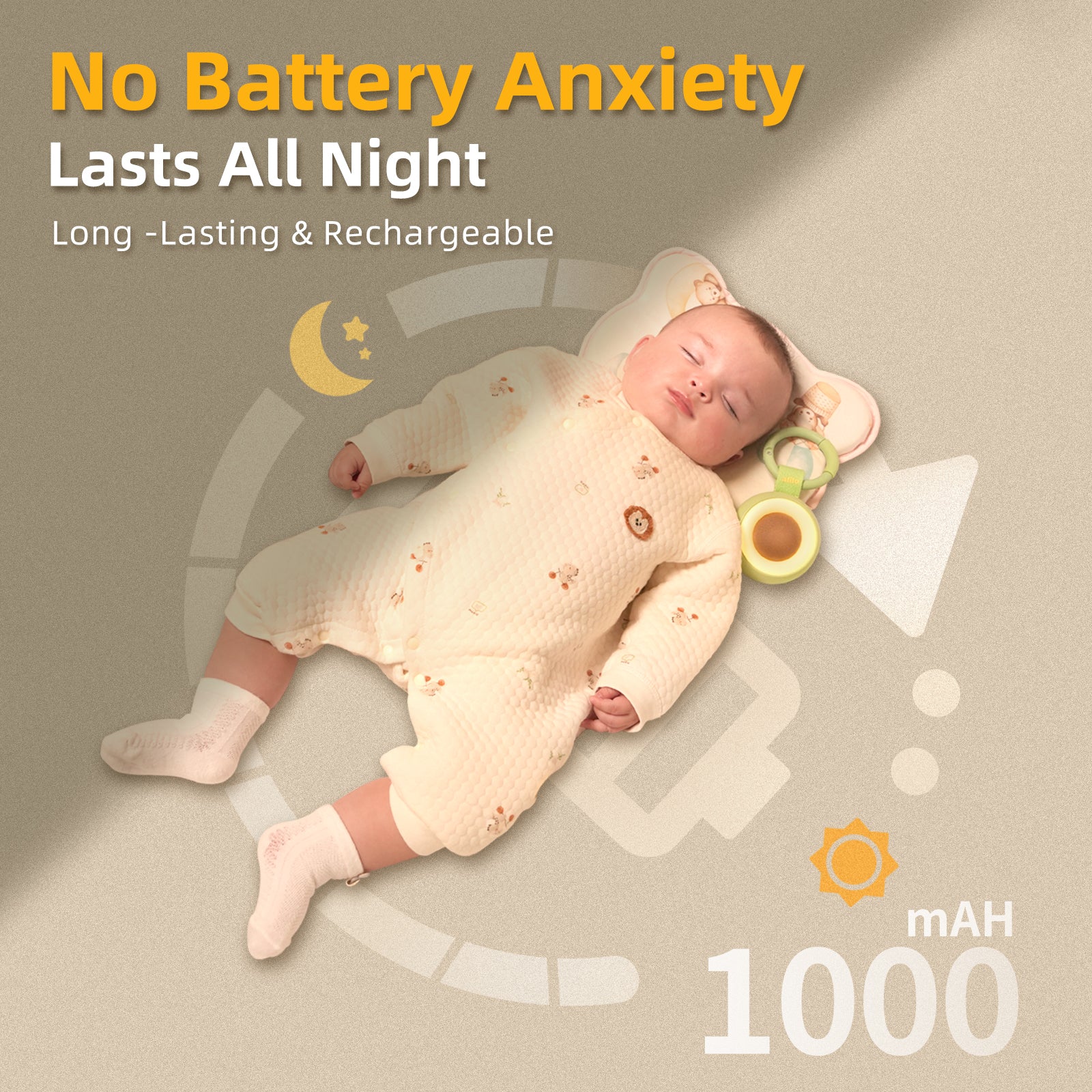 Alilo Pocket White Noise Machine for Baby