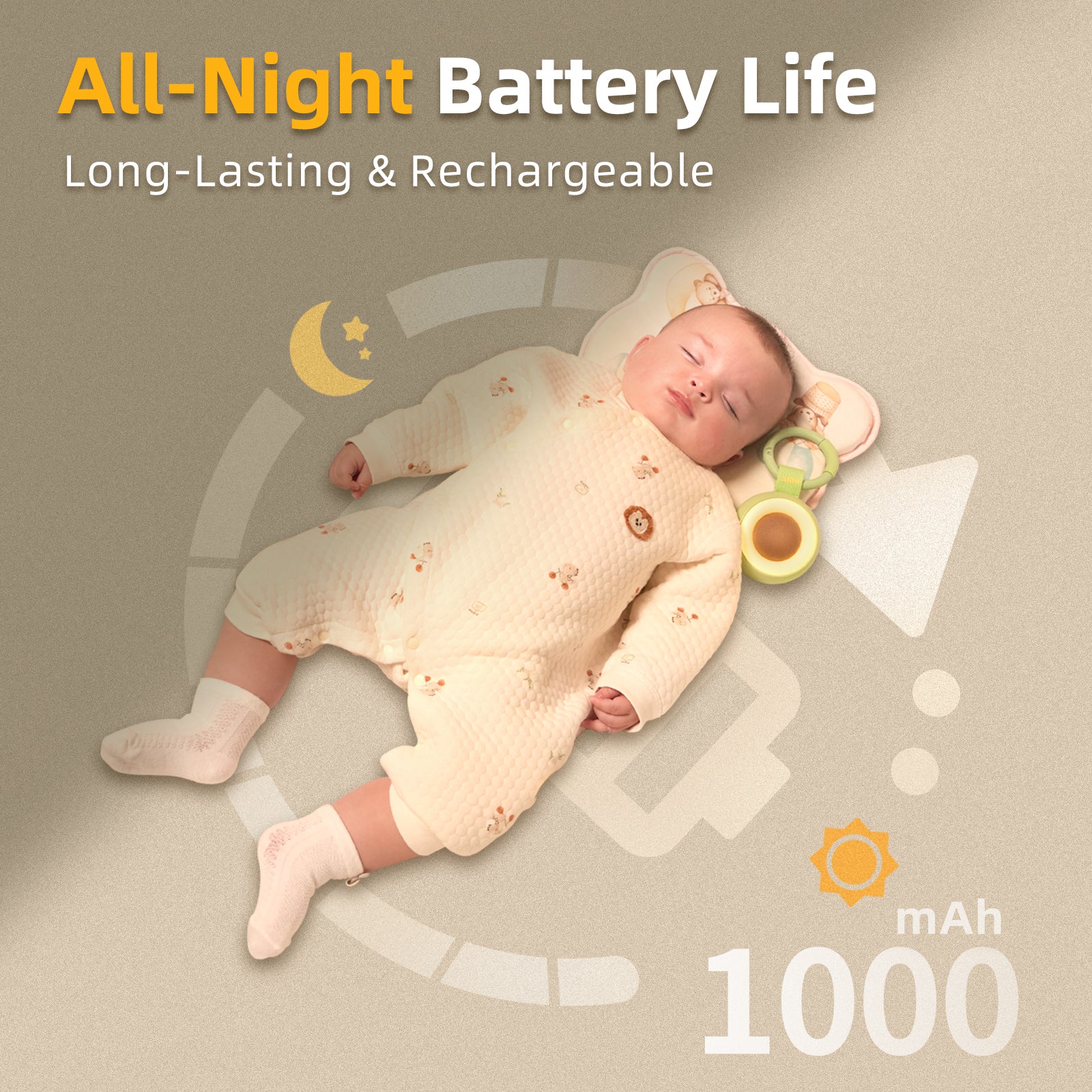 Alilo Pocket White Noise Machine for Baby